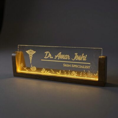 LED Desk Nameplate 2