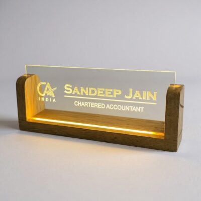 LED Desk Nameplate 2