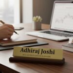 Metal Desk Nameplate 3