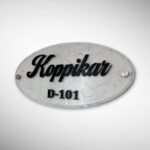 Oval Marble Style Nameplate 5