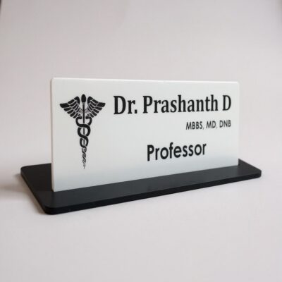 Professional Desk Nameplate 2