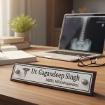 Professional Desk Nameplate 2