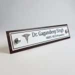 Professional Desk Nameplate 3