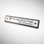 Professional Desk Nameplate 5