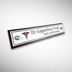 Professional Desk Nameplate 6