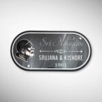 Stone Textured Handcraft Nameplate 5