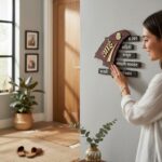 Stone Textured Handcrafted Nameplate