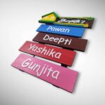 Stone Textured Handcrafted Nameplate 5