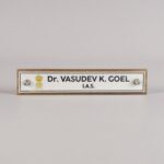 Wooden Desk Nameplate